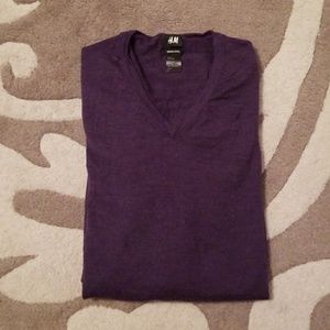 Men's H&M Merino Wool V-Neck